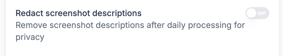 Data Minimization and Redaction